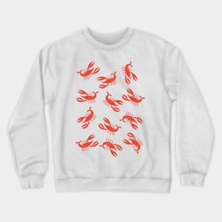 Lobsters All Over Crewneck Sweatshirt